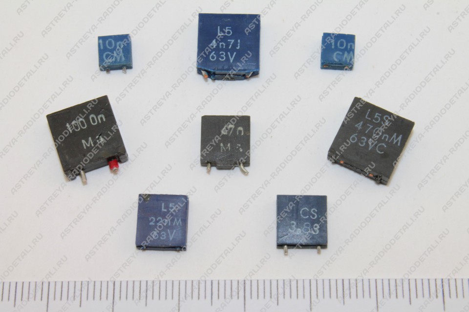 Capacitors–PdPt – Analog K10-17 plastic