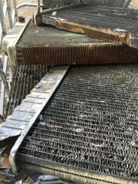 Copper-brass radiators