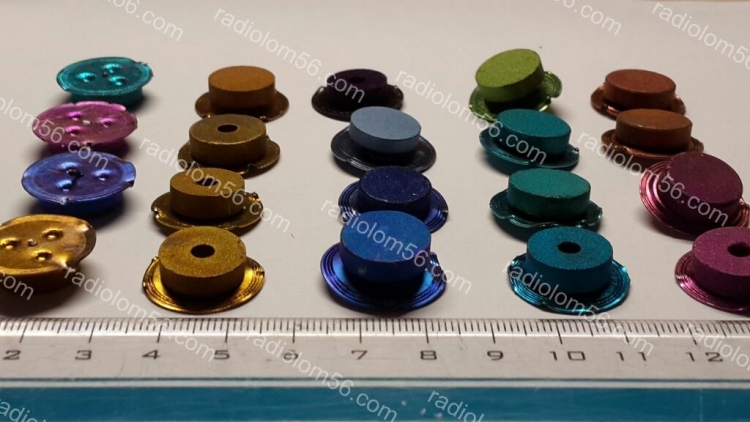 [115-200-003] Anodi tantala (ar piesārņojumu)