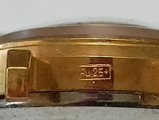 Gilded wristwatch, bijouterie