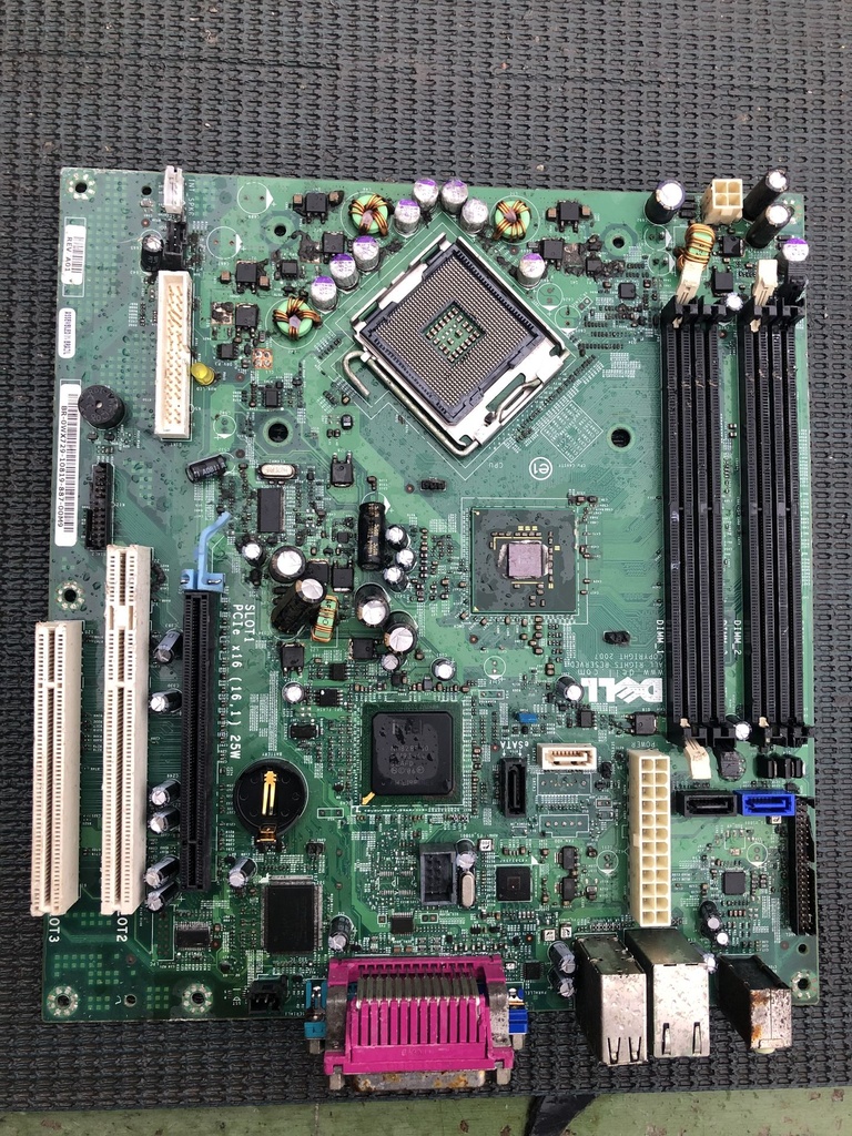 Motherboards "new" 1 BGA green colour with metal socket